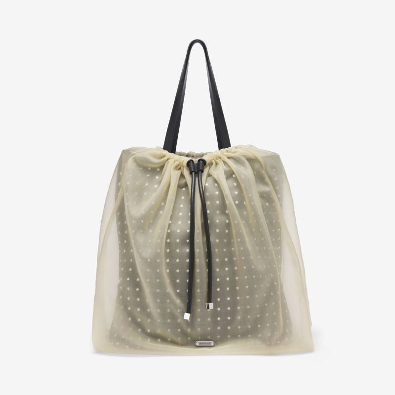 Alexander McQueen Women's Black The Nebula Tote Bag (Goatskin)